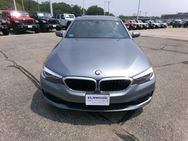 Used 2019 BMW 5 Series 530e with VIN WBAJB1C50KB376195 for sale in East Providence, RI