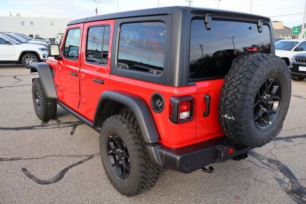 New 2026 Jeep Wrangler 4-DOOR WILLYS Sport Utility