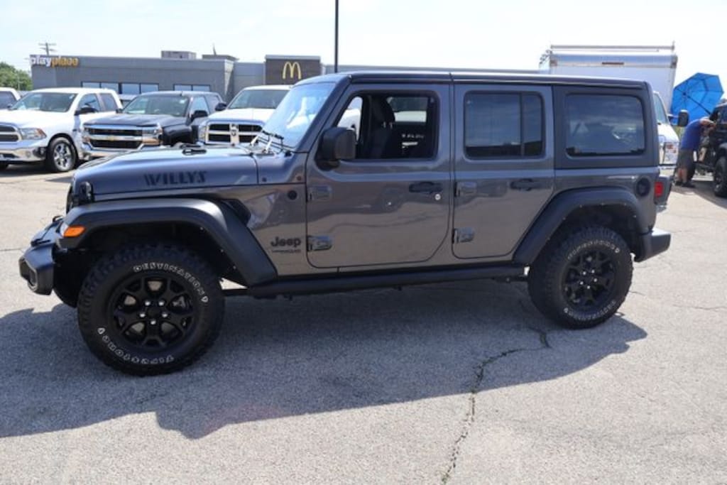 Certified 2022 Jeep Wrangler Unlimited Willys SUV