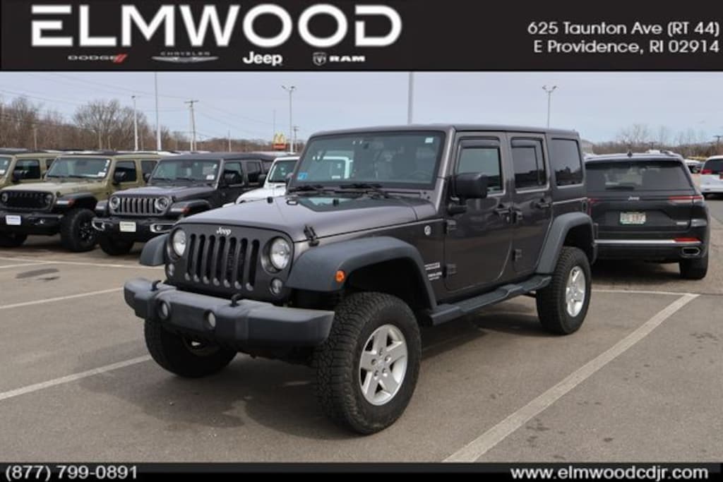 Used 2016 Jeep Wrangler JK Unlimited Unlimited Sport SUV
