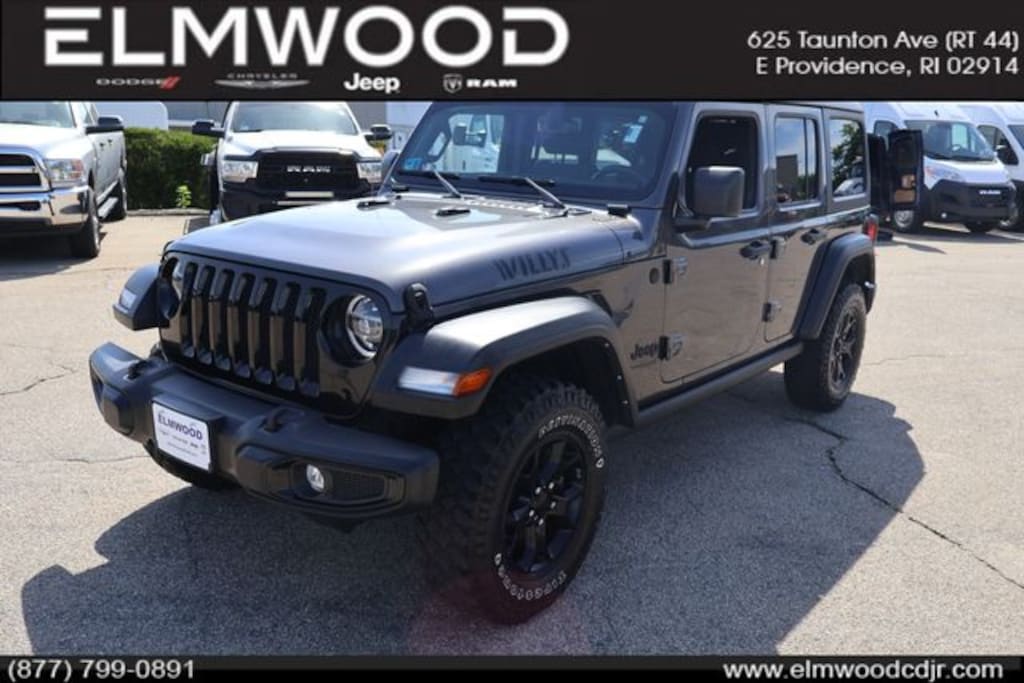 Certified 2022 Jeep Wrangler Unlimited Willys SUV