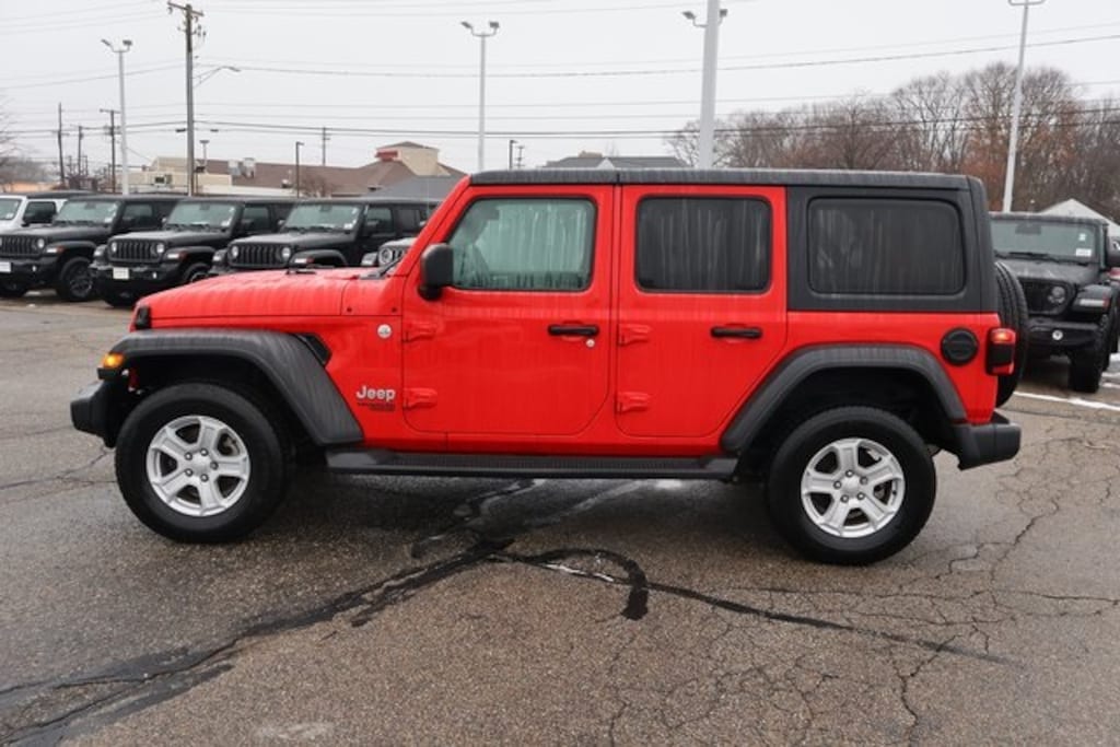 Used 2021 Jeep Wrangler Unlimited Sport S SUV
