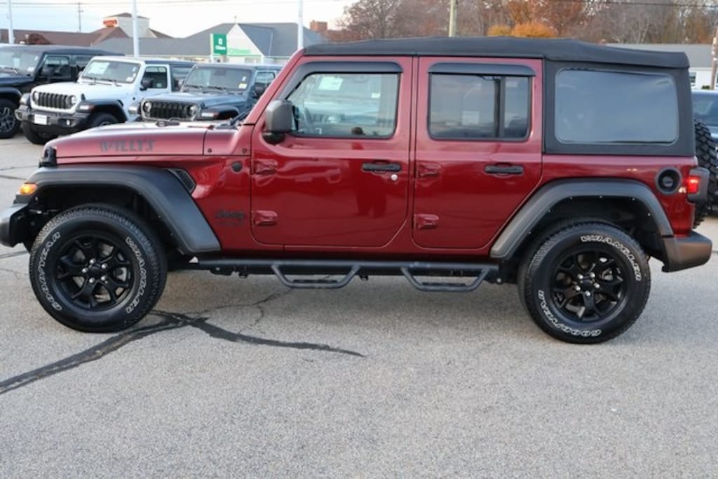 Certified 2021 Jeep Wrangler Unlimited Willys SUV