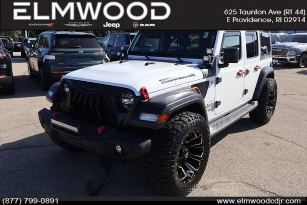 Certified 2018 Jeep Wrangler Unlimited Sport S SUV