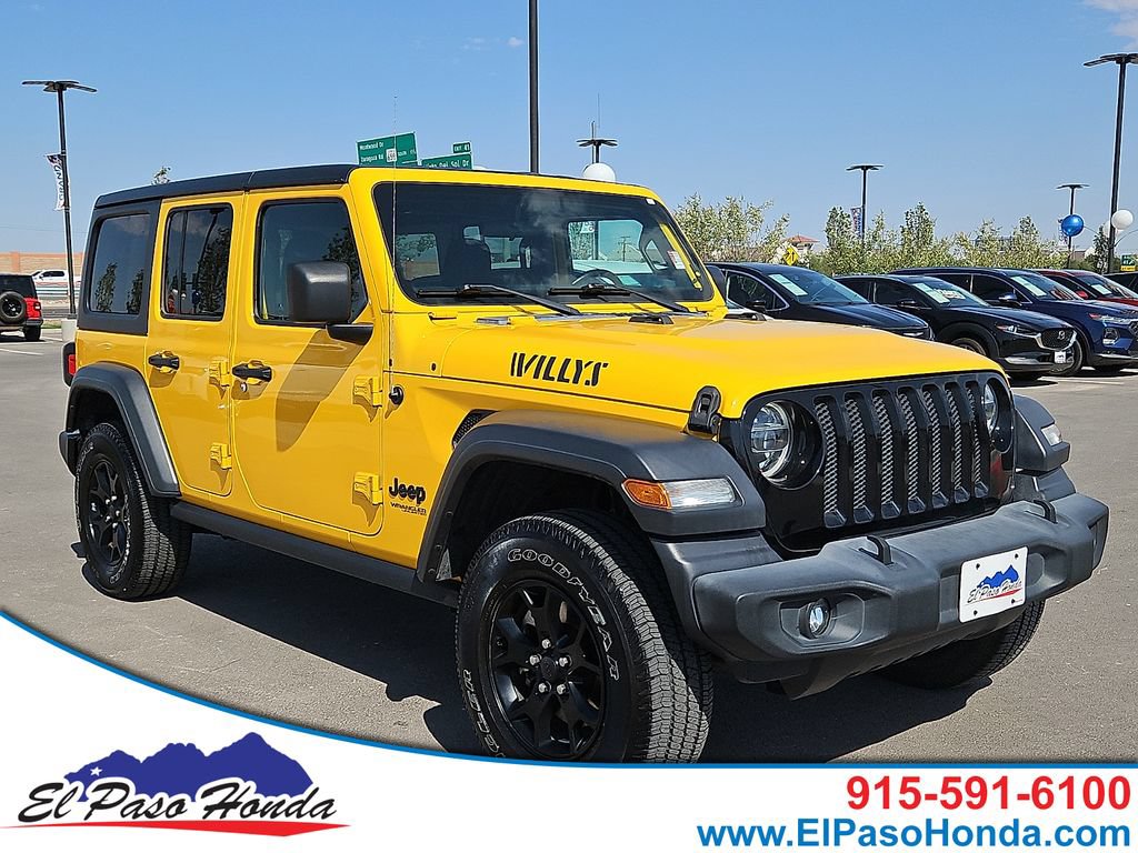 Used 2020 Jeep Wrangler Unlimited Sport SUV near Fort Bliss, TX
