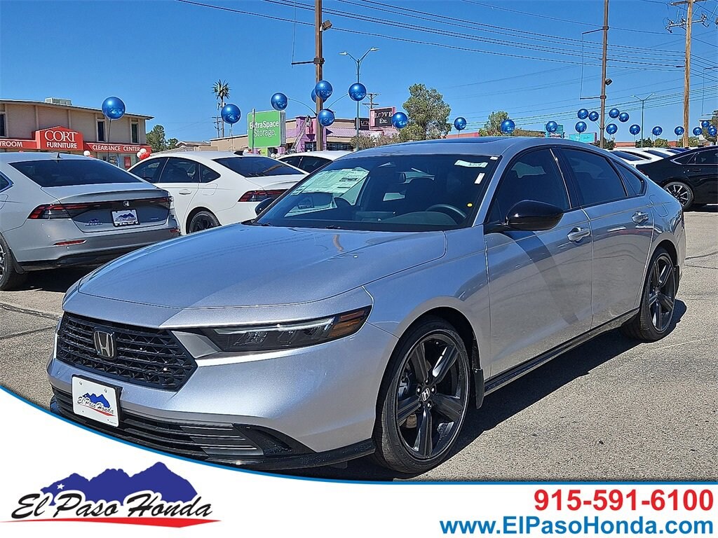New 2025 Honda Accord Hybrid Sport-L Sedan