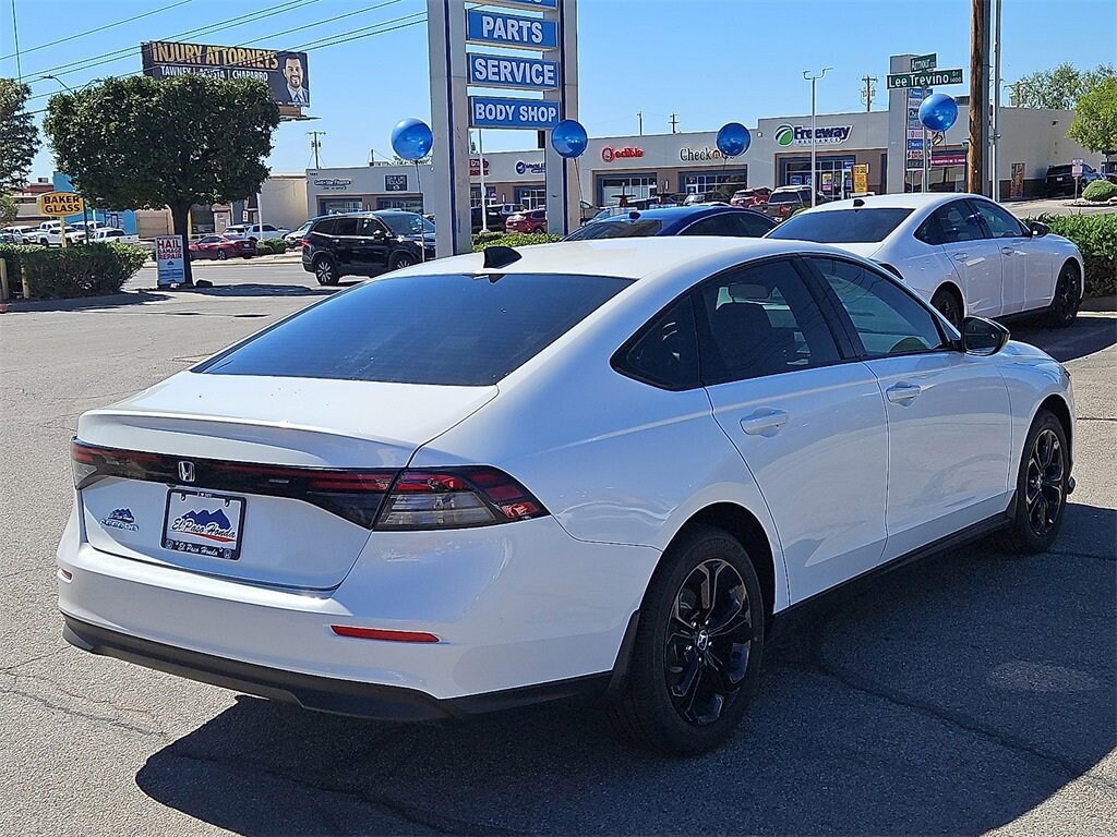 New 2025 Honda Accord SE Sedan
