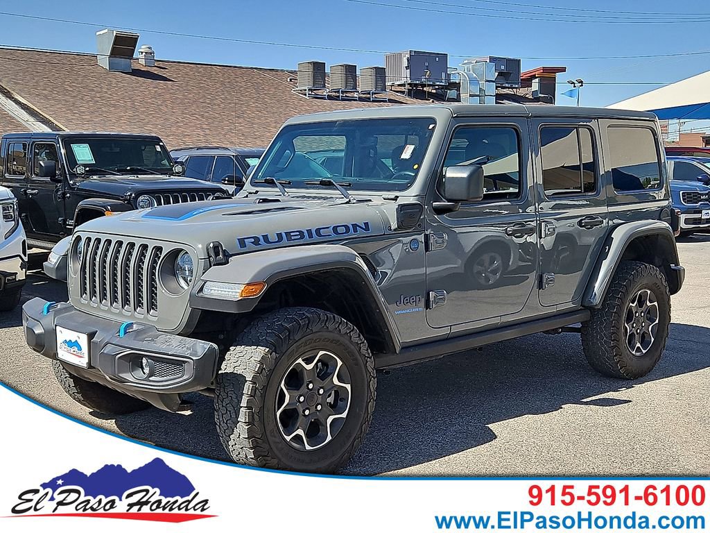 Used 2023 Jeep Wrangler 4xe Rubicon SUV near Fort Bliss, TX
