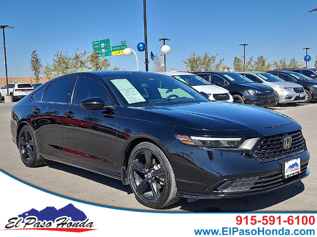 Used 2023 Honda Accord Hybrid Sport-L Sedan near Fort Bliss, TX