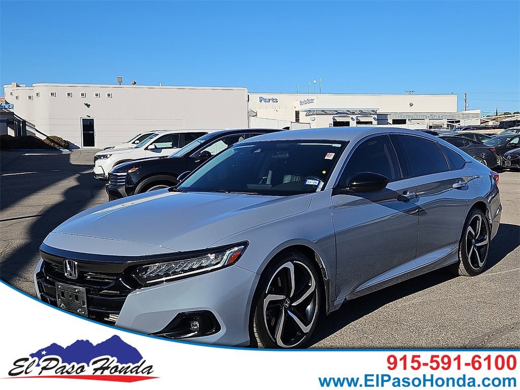 Certified 2022 Honda Accord Sport SE 1.5T Sedan