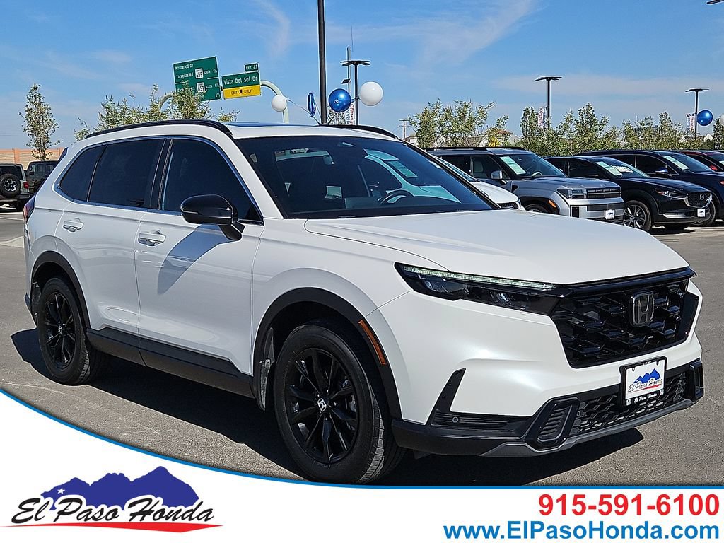 Used 2025 Honda CR-V Hybrid Sport-L SUV near Fort Bliss, TX