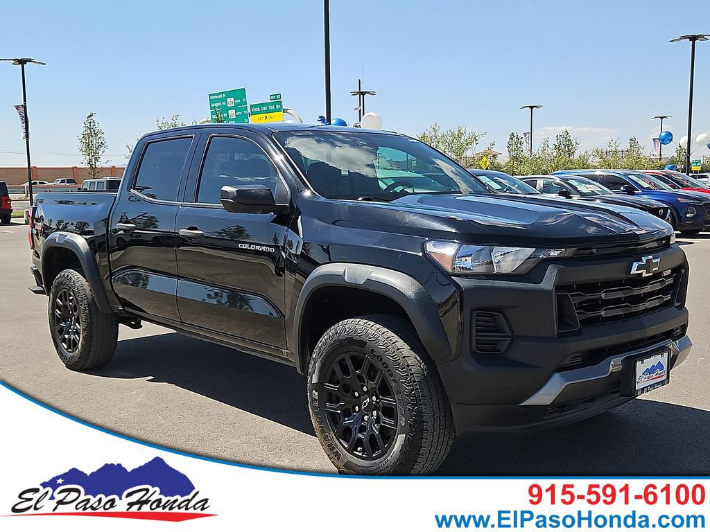 Used 2023 Chevrolet Colorado Trail Boss Truck Crew Cab near Fort Bliss, TX