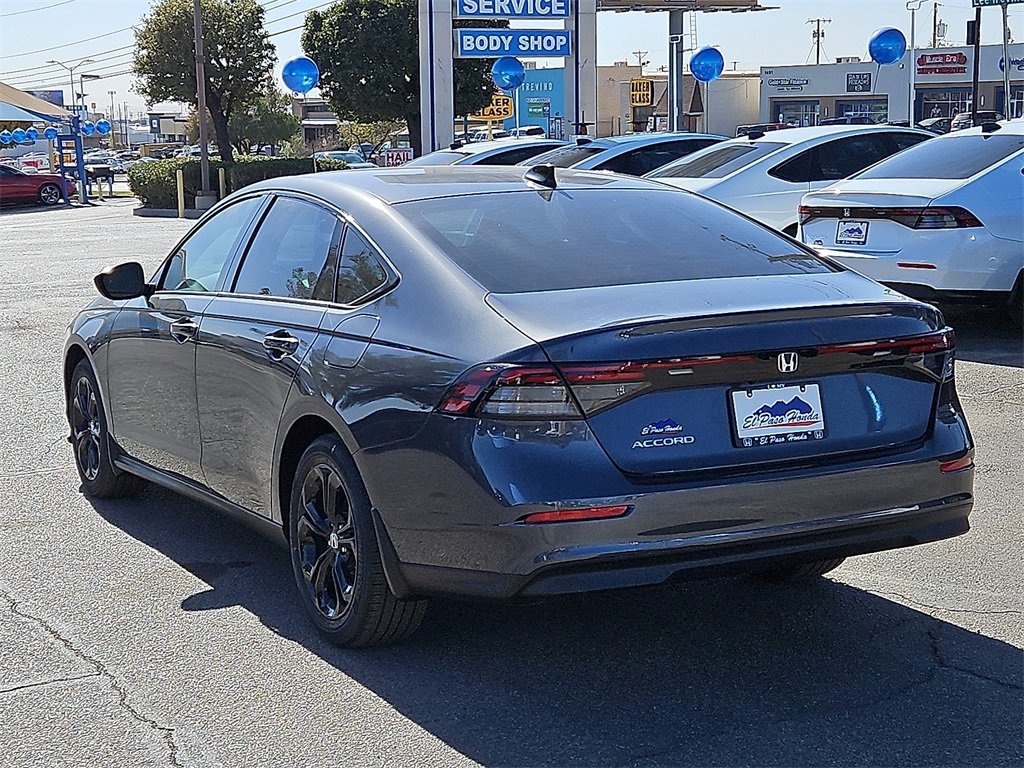 New 2025 Honda Accord SE Sedan
