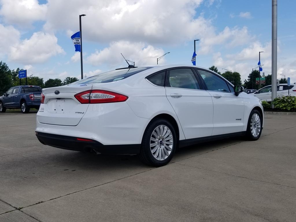 Used 2015 Ford Fusion Hybrid S with VIN 3FA6P0UU3FR106332 for sale in Elyria, OH