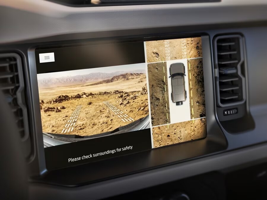 Ford Bronco 360-degree camera