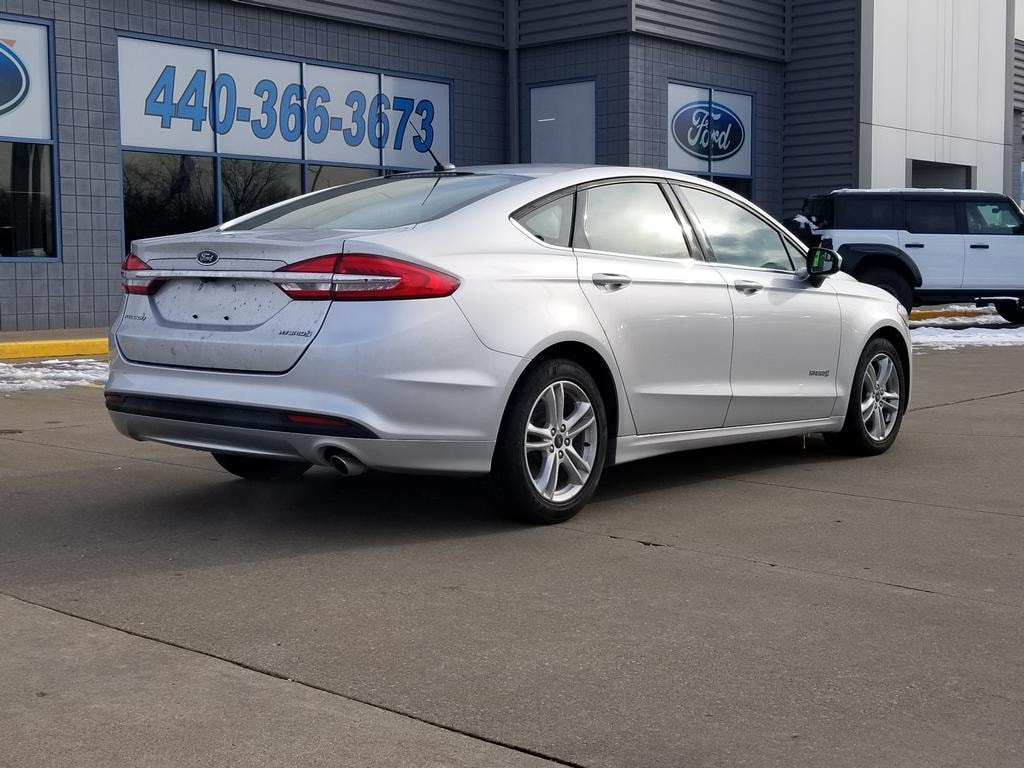 Certified 2018 Ford Fusion Hybrid S Sedan