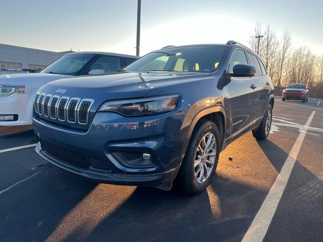 Certified 2020 Jeep Cherokee Latitude Plus with VIN 1C4PJLLB1LD653993 for sale in Springville, NY