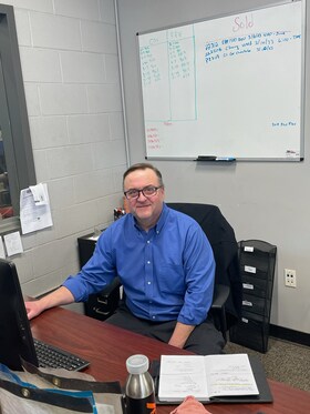 Staff member Greg Palmisano from 56ba6d6a1d4c