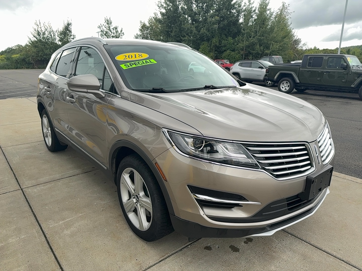 Certified 2018 Lincoln MKC Base/Premiere with VIN 5LMCJ1D93JUL03527 for sale in Springville, NY