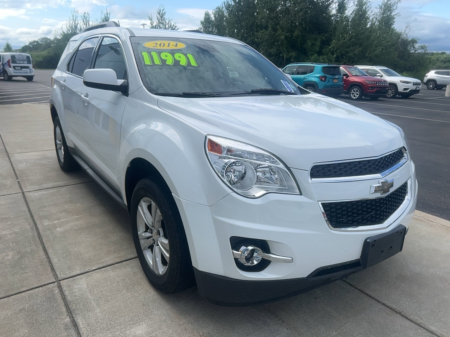 Used 2014 Chevrolet Equinox 2LT with VIN 2GNALCEK8E6375423 for sale in Springville, NY