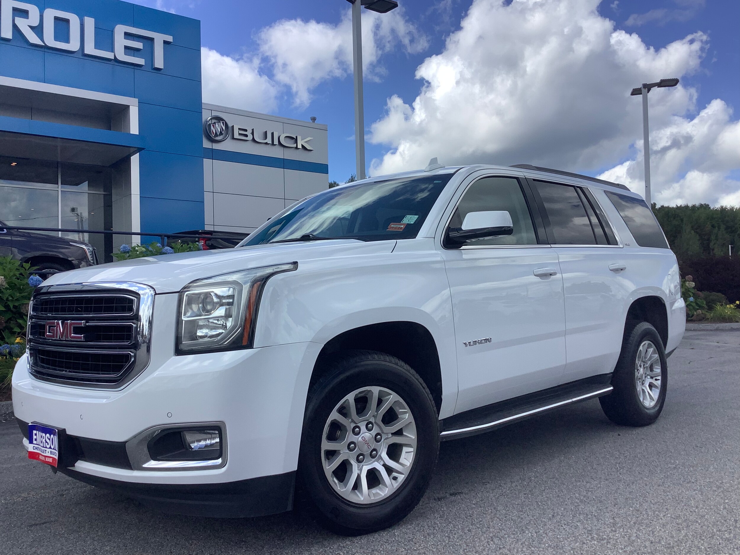 Used 2020 GMC Yukon SLT with VIN 1GKS2BKC5LR181333 for sale in Auburn, ME