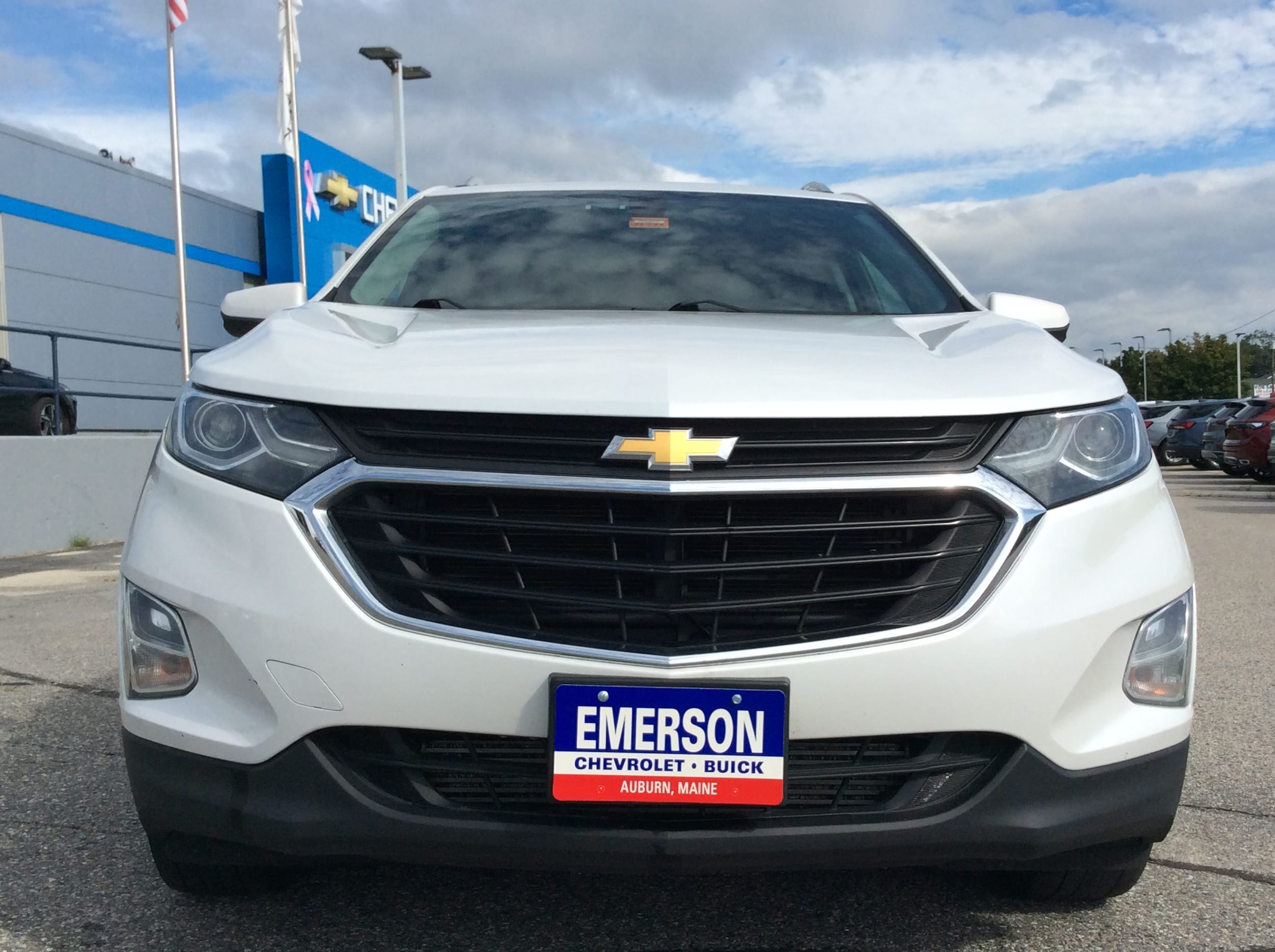 Used 2019 Chevrolet Equinox LT with VIN 2GNAXVEX2K6269704 for sale in Auburn, ME