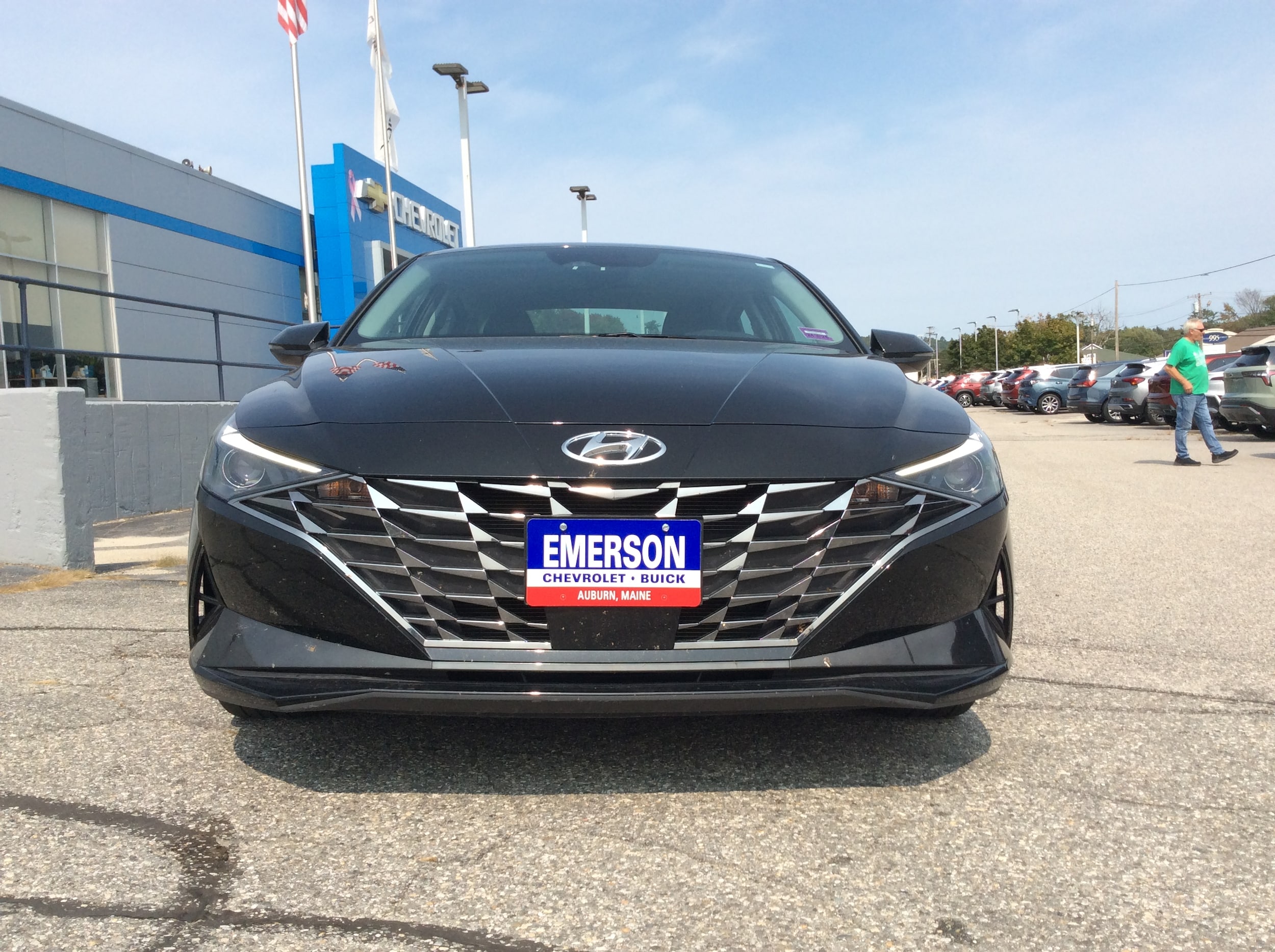 Used 2021 Hyundai Elantra SEL with VIN 5NPLN4AG3MH041068 for sale in Auburn, ME