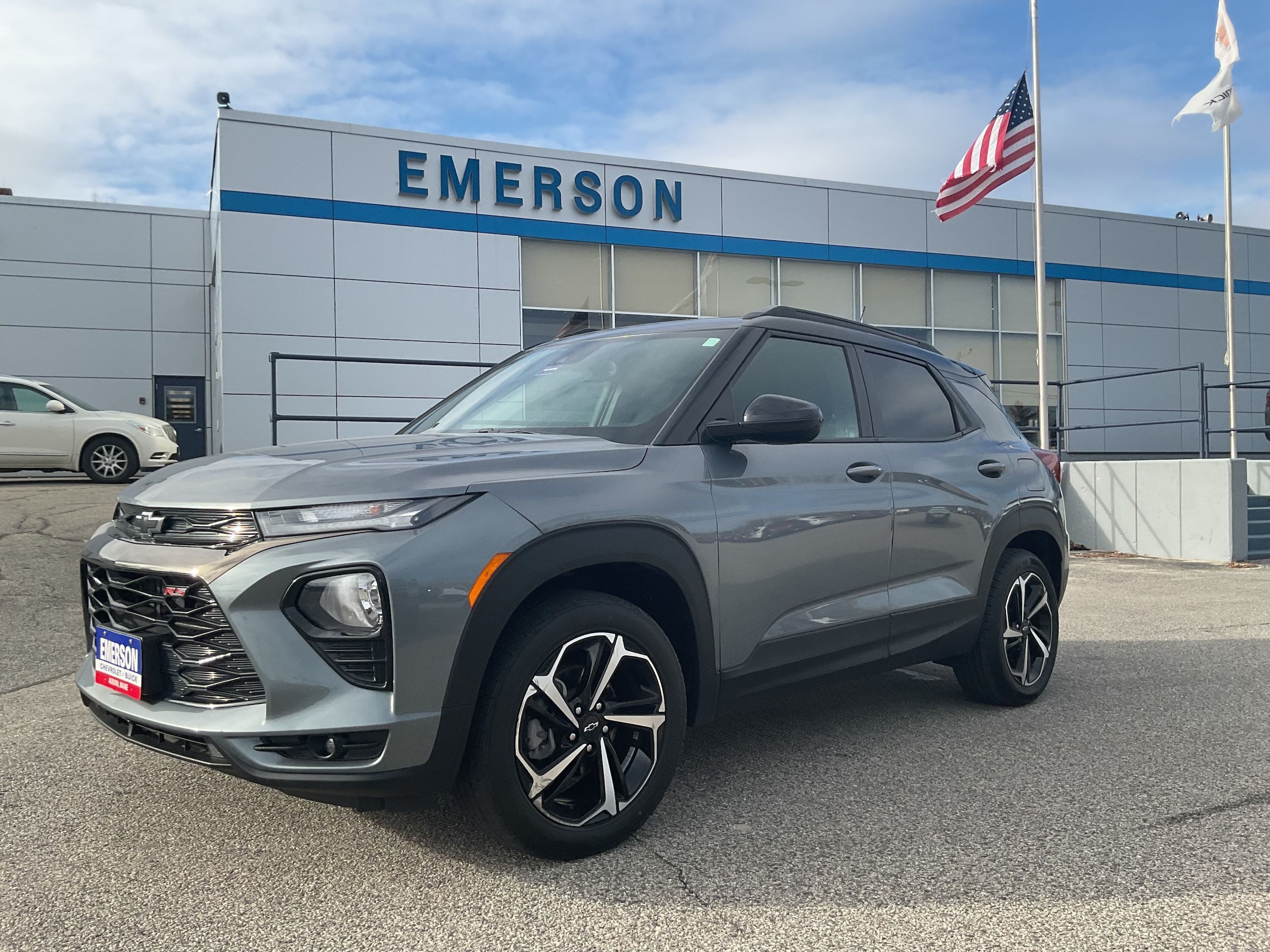 Certified 2022 Chevrolet Trailblazer RS with VIN KL79MUSL3NB021413 for sale in Auburn, ME