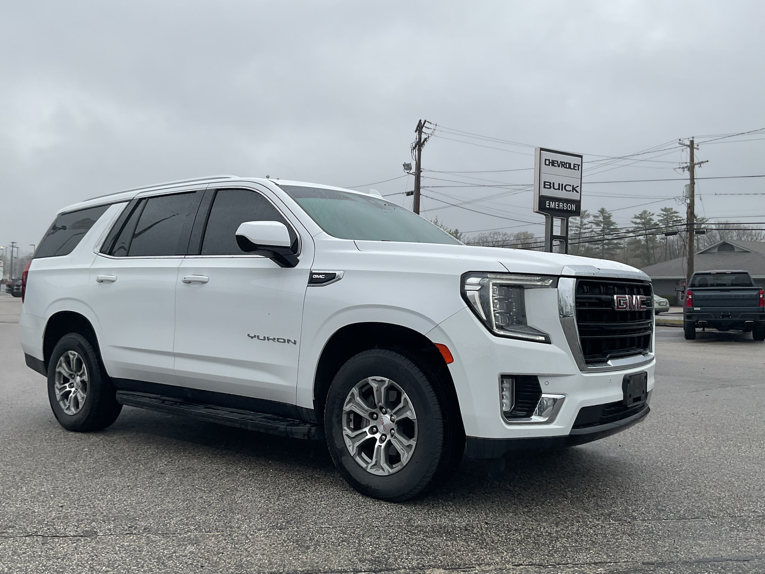 Certified 2021 GMC Yukon SLE with VIN 1GKS2AKDXMR451371 for sale in Auburn, ME