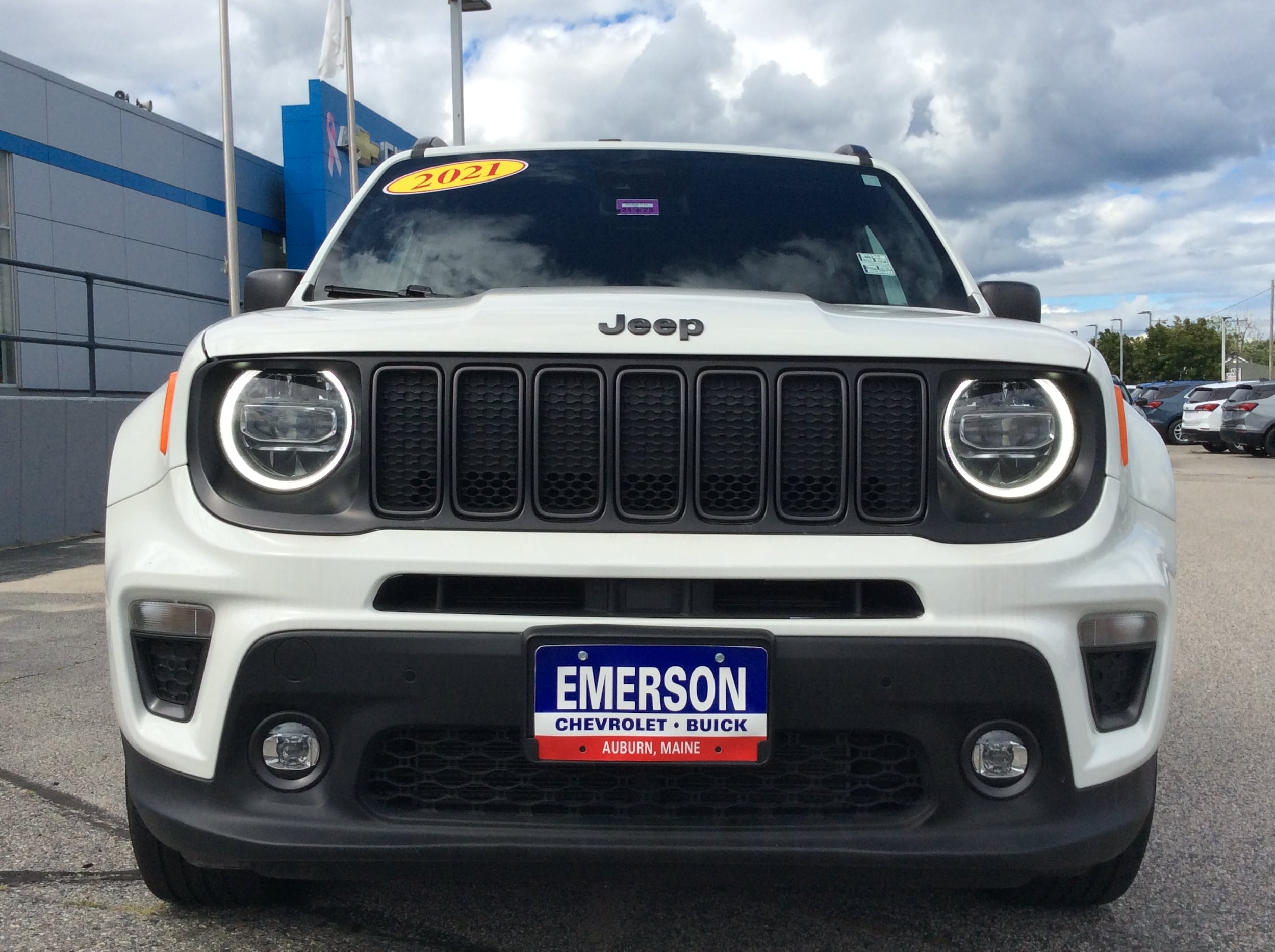 Used 2021 Jeep Renegade 80TH Edition with VIN ZACNJDB18MPM53974 for sale in Auburn, ME