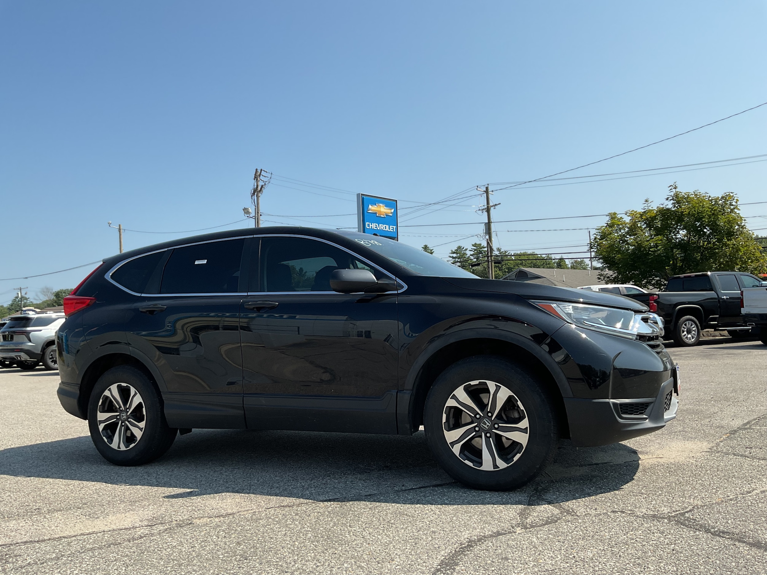 Used 2018 Honda CR-V LX with VIN 2HKRW6H30JH228365 for sale in Auburn, ME