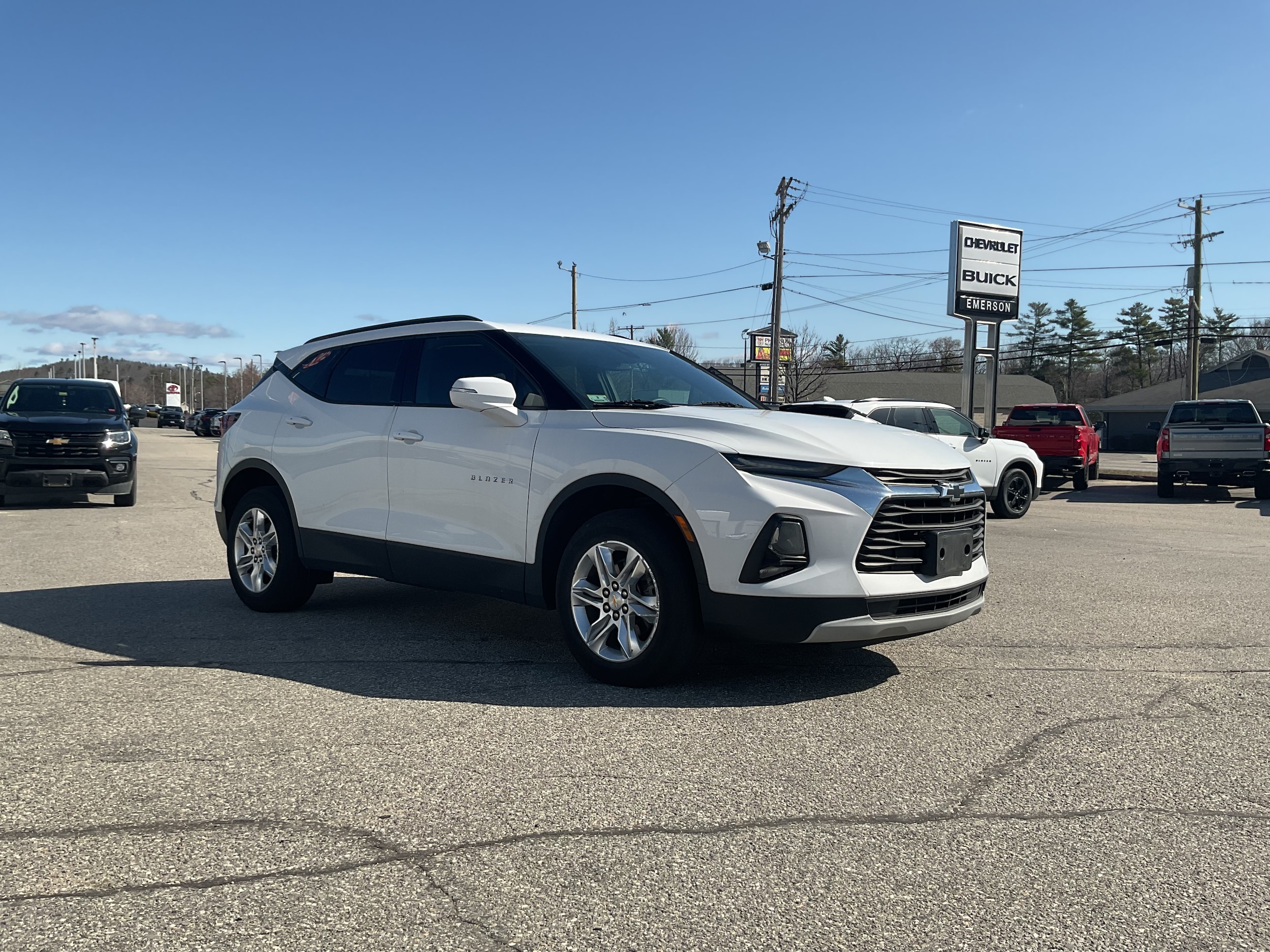 Certified 2022 Chevrolet Blazer 2LT with VIN 3GNKBHR46NS145493 for sale in Auburn, ME