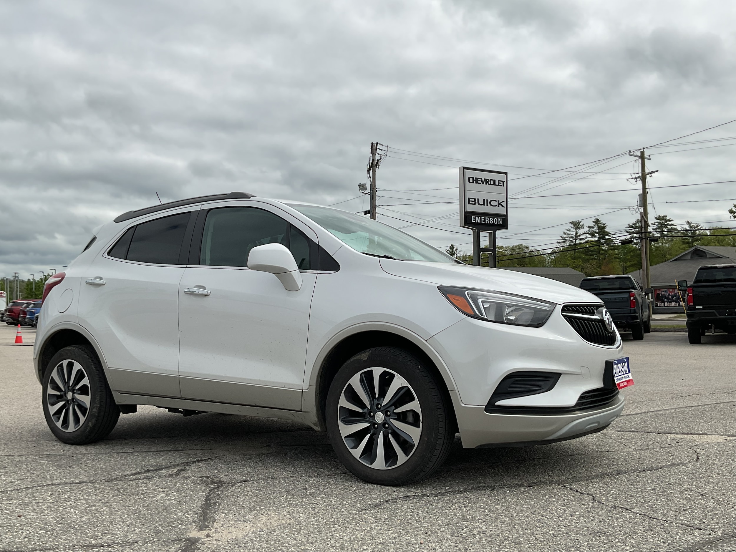 Certified 2022 Buick Encore Preferred with VIN KL4CJESM7NB504817 for sale in Auburn, ME