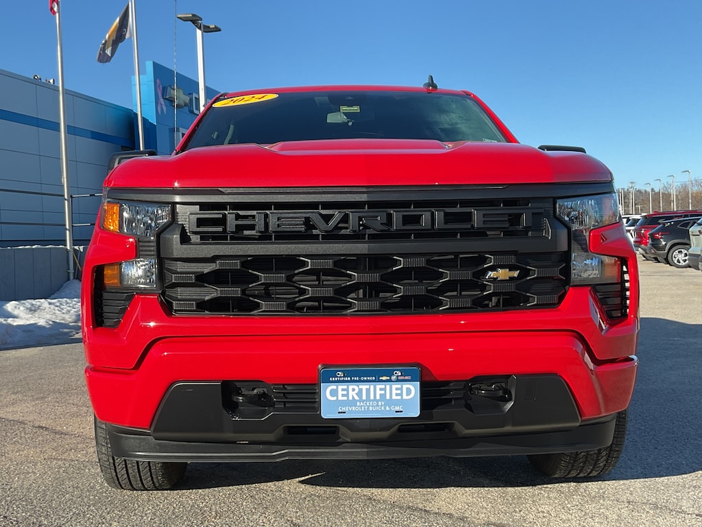 Certified 2024 Chevrolet Silverado 1500 Custom Truck