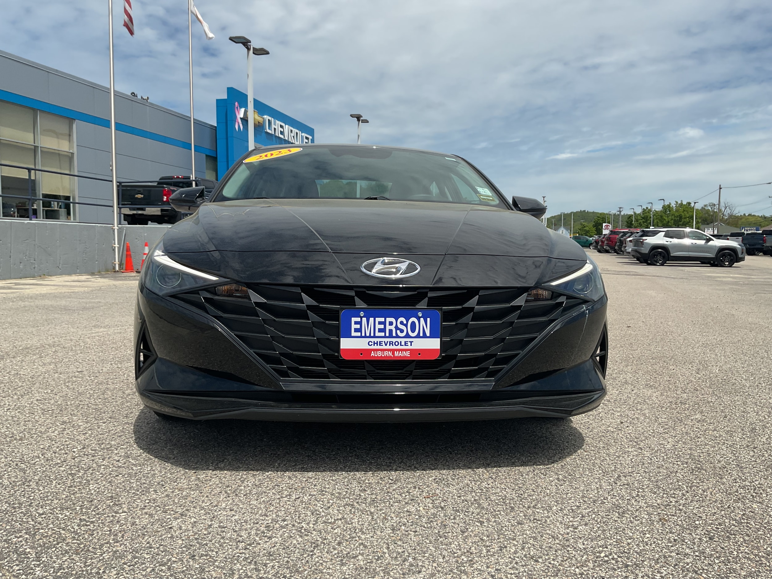 Used 2023 Hyundai Elantra SE with VIN 5NPLL4AG0PH095406 for sale in Auburn, ME