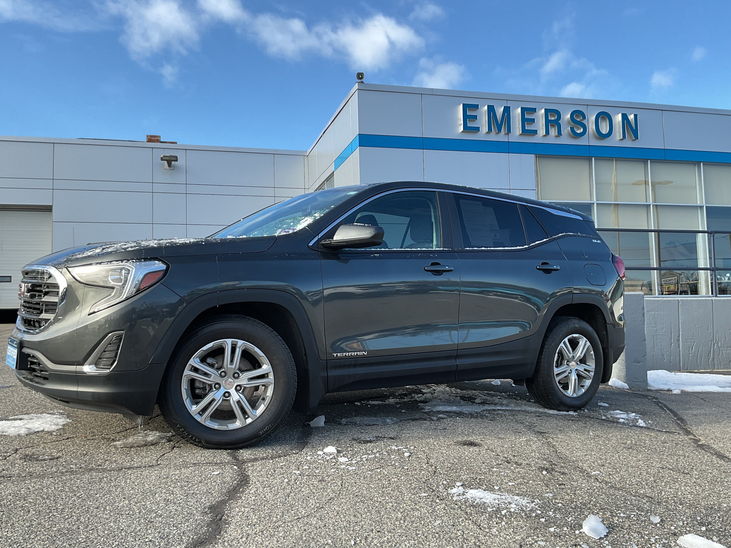 Certified 2021 GMC Terrain SLE with VIN 3GKALTEV3ML368381 for sale in Auburn, ME