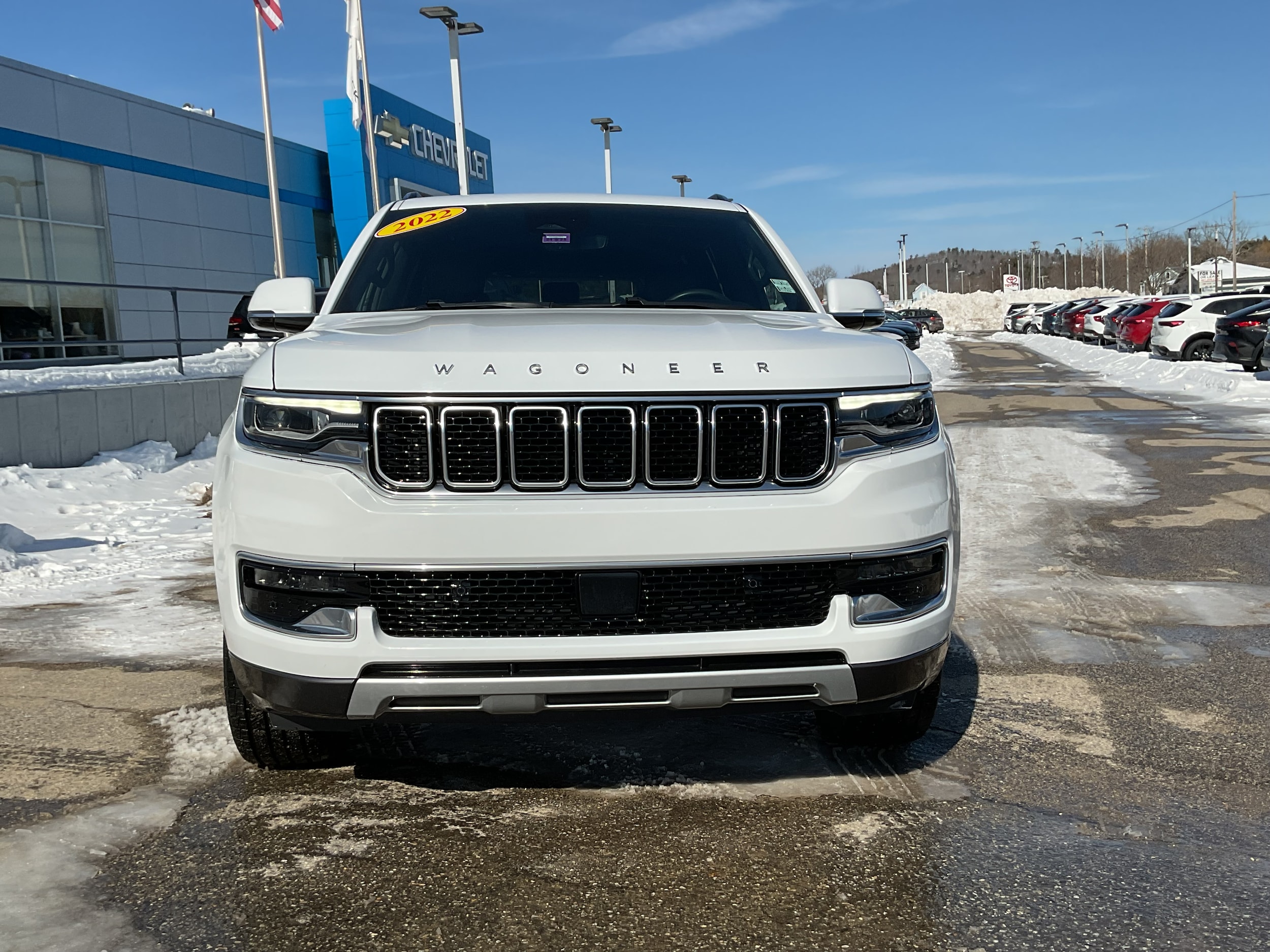 Used 2022 Jeep Wagoneer Series II with VIN 1C4SJVBT4NS153390 for sale in Auburn, ME