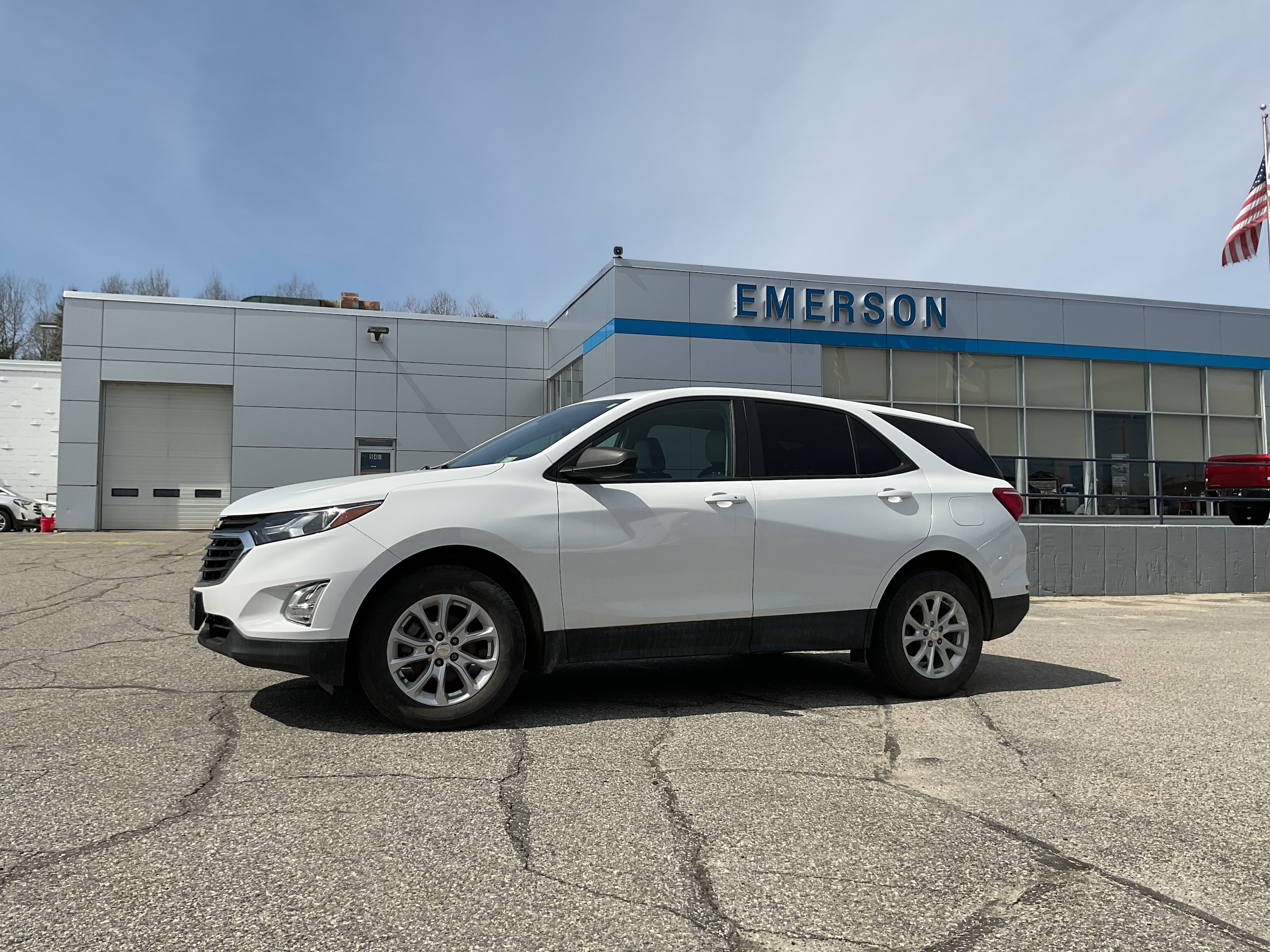 Certified 2021 Chevrolet Equinox LS with VIN 3GNAXSEV6MS130242 for sale in Auburn, ME