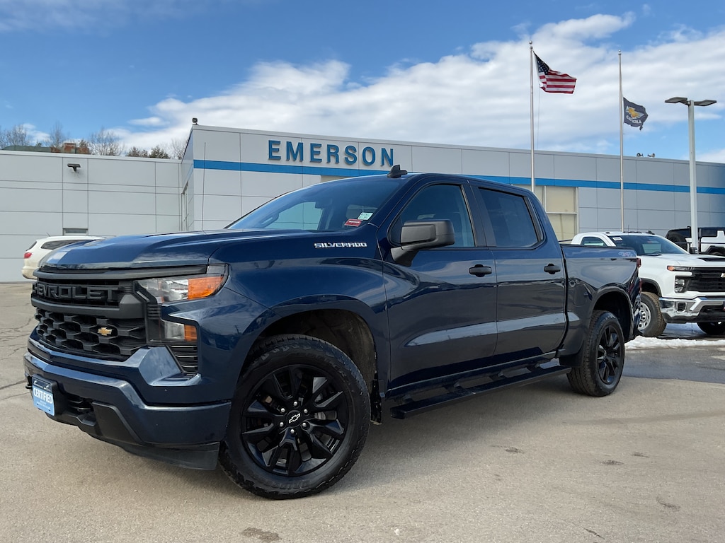 Certified 2023 Chevrolet Silverado 1500 Custom Truck