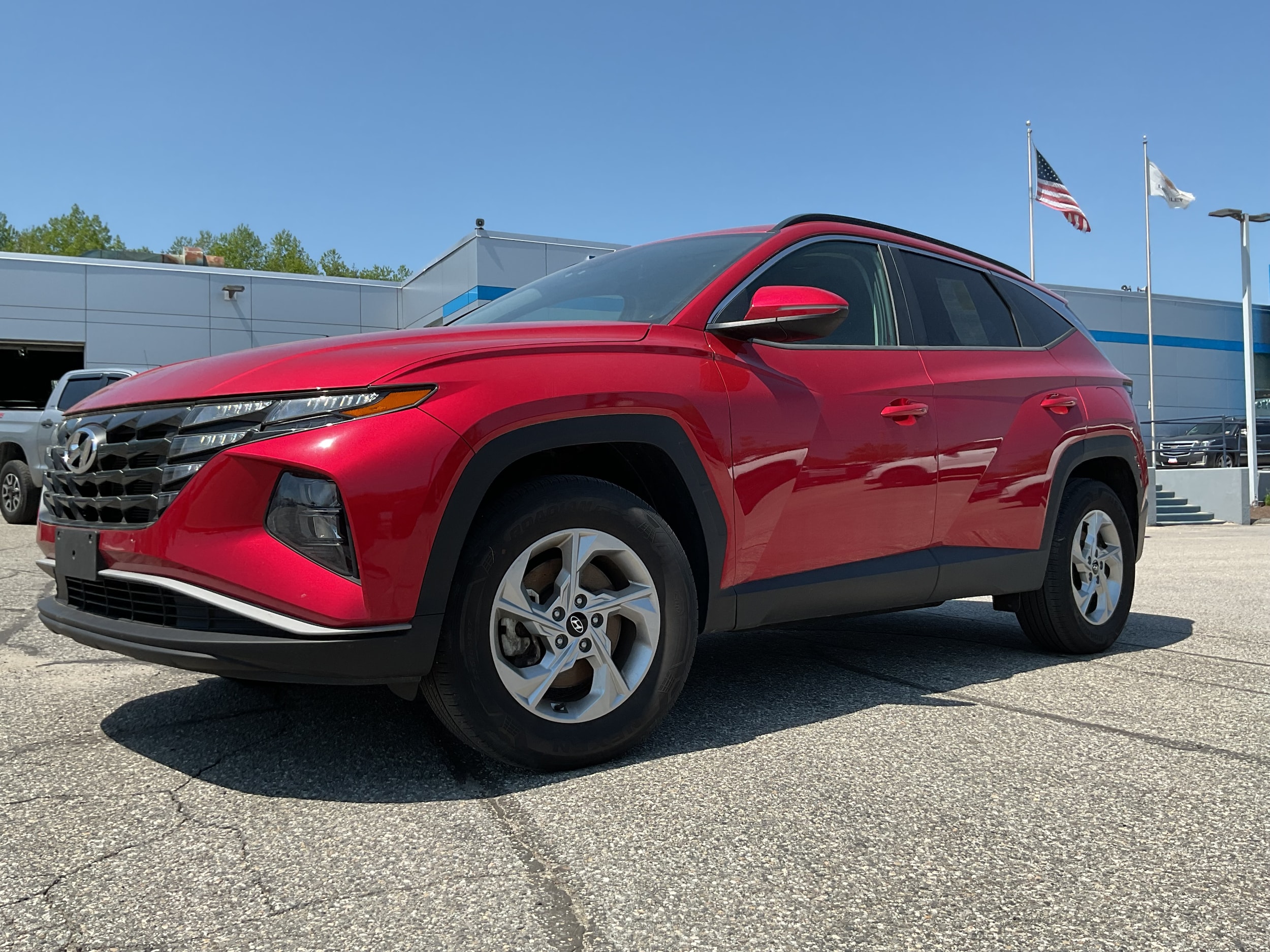 Used 2022 Hyundai Tucson SEL with VIN 5NMJBCAE1NH119788 for sale in Auburn, ME