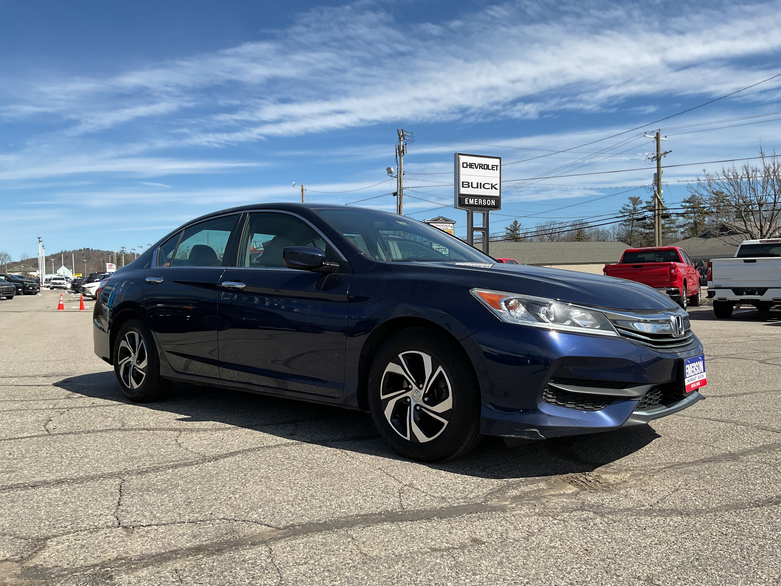 Used 2016 Honda Accord LX with VIN 1HGCR2F31GA136059 for sale in Auburn, ME