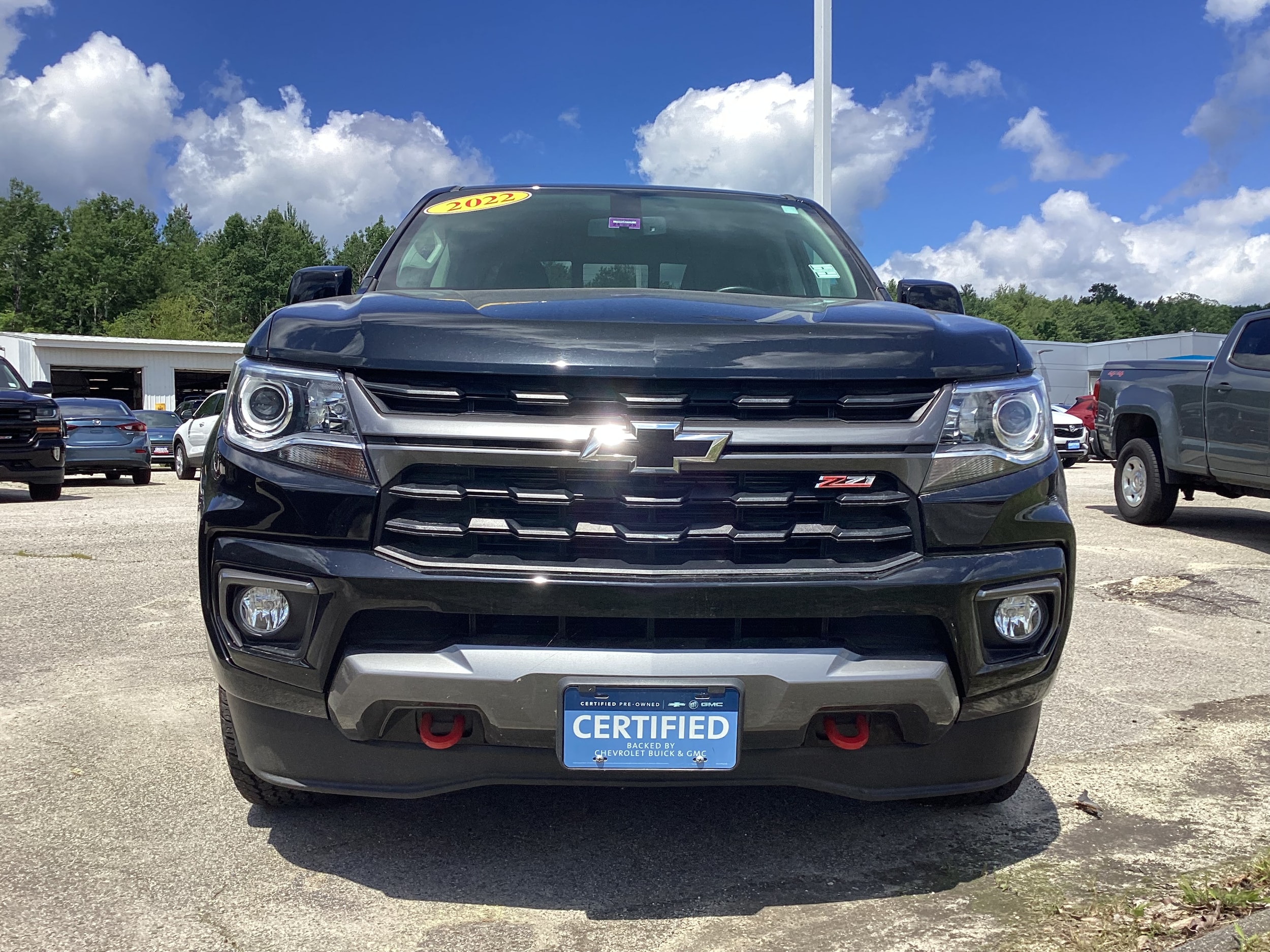 Certified 2022 Chevrolet Colorado Z71 with VIN 1GCGTDEN1N1249152 for sale in Auburn, ME