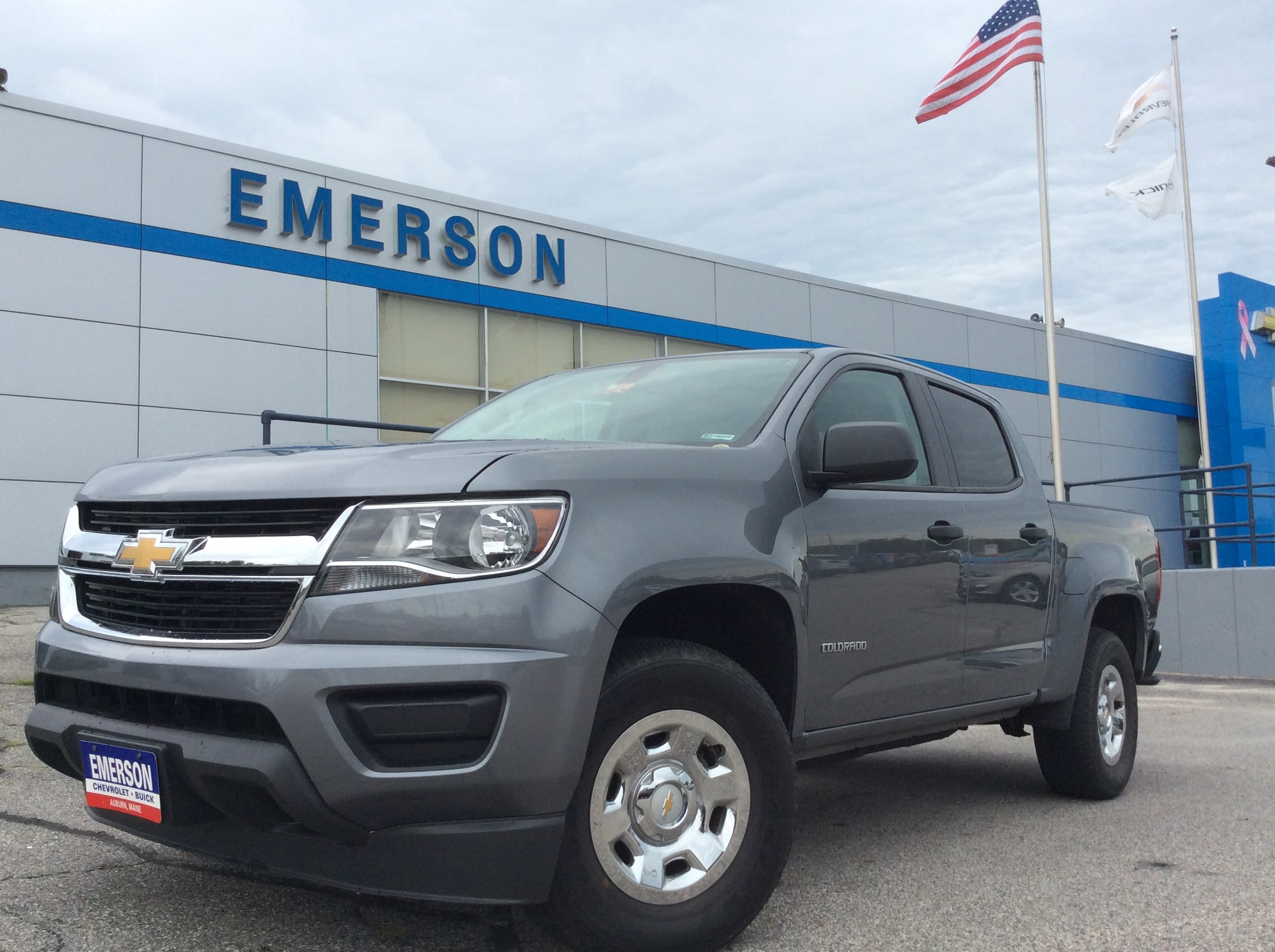 Used 2018 Chevrolet Colorado Work Truck with VIN 1GCGTBEN4J1298117 for sale in Auburn, ME