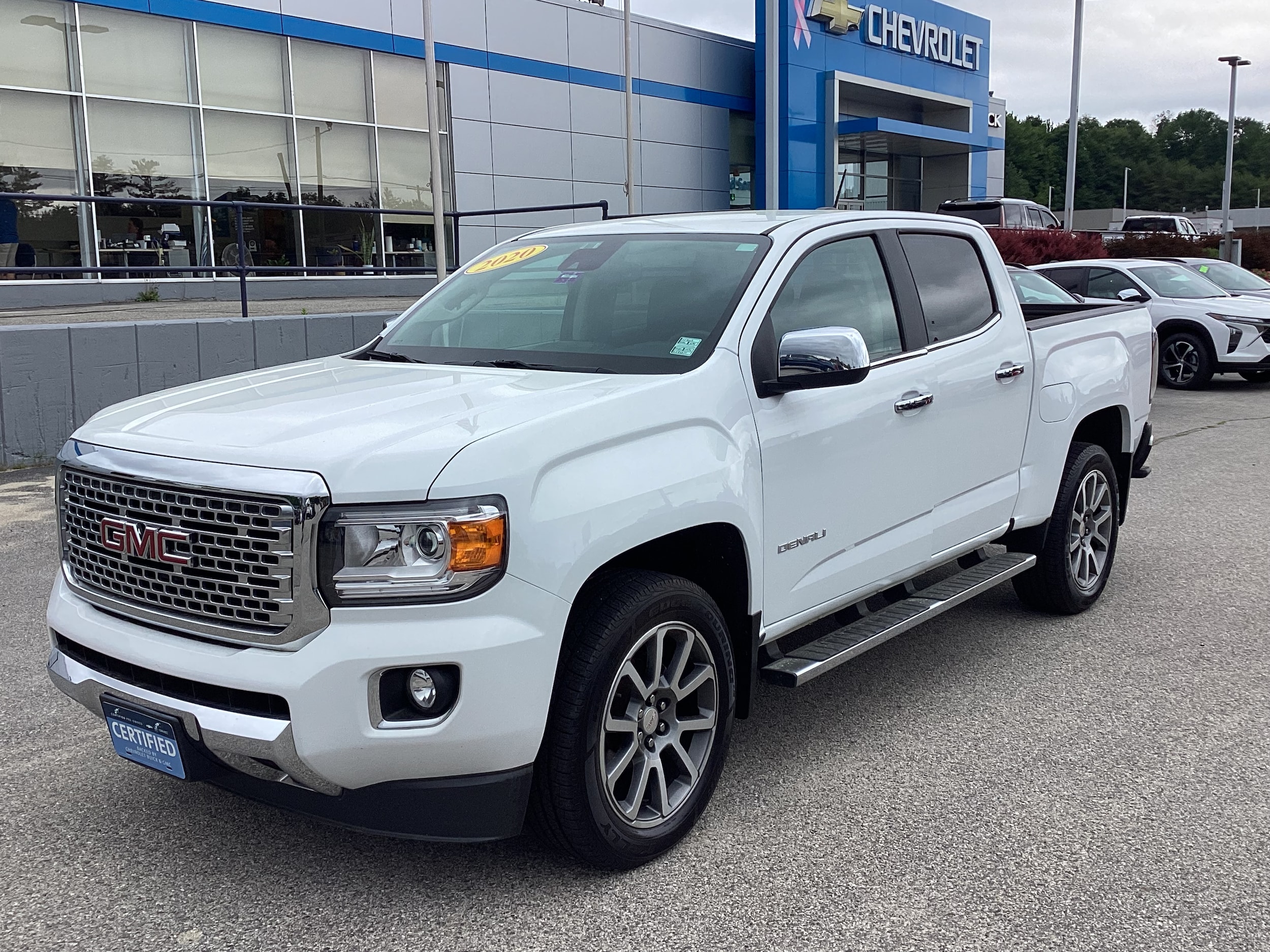 Certified 2020 GMC Canyon Denali with VIN 1GTG6EEN3L1184315 for sale in Auburn, ME