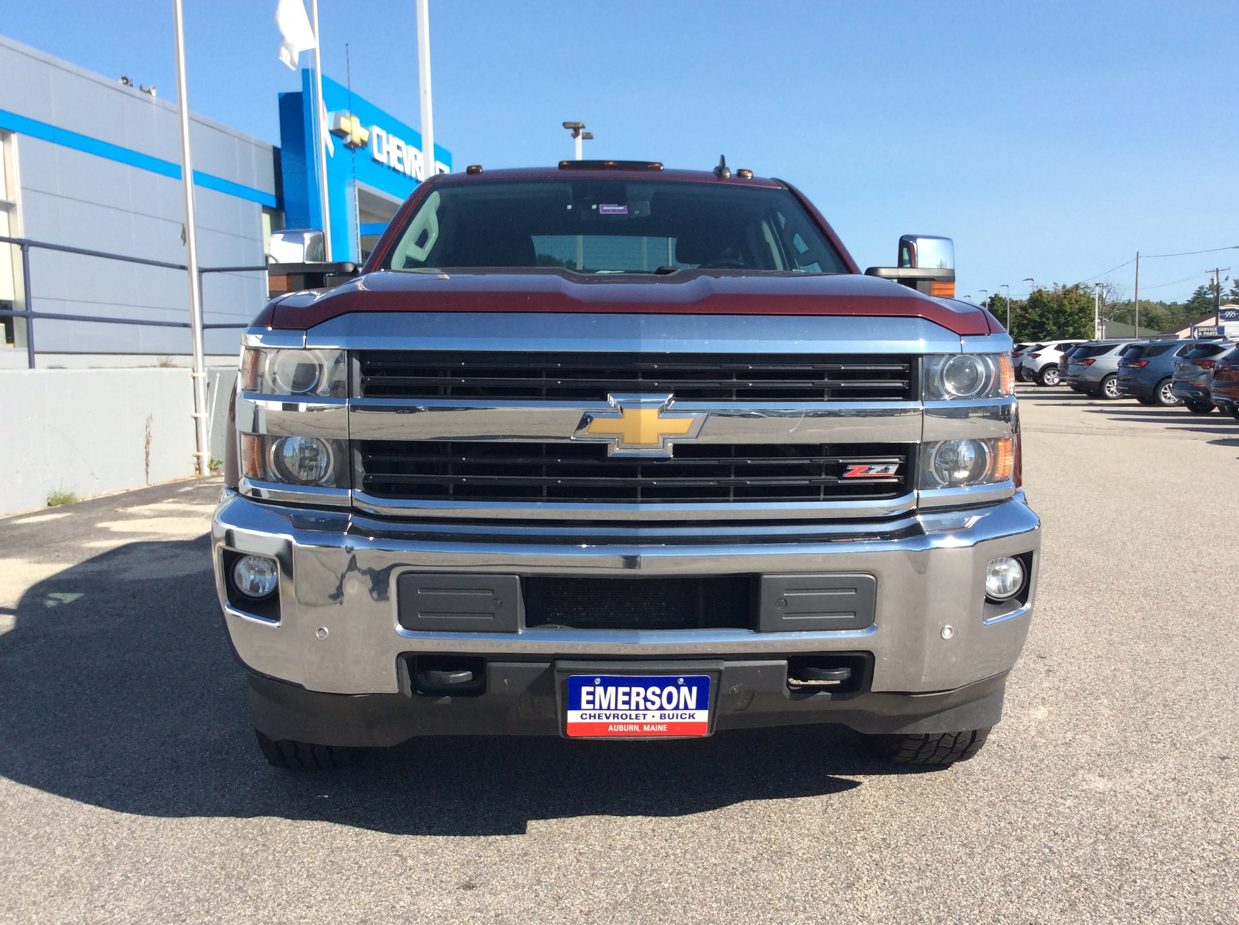 Used 2016 Chevrolet Silverado 2500HD LTZ with VIN 1GC1KWE85GF120271 for sale in Auburn, ME