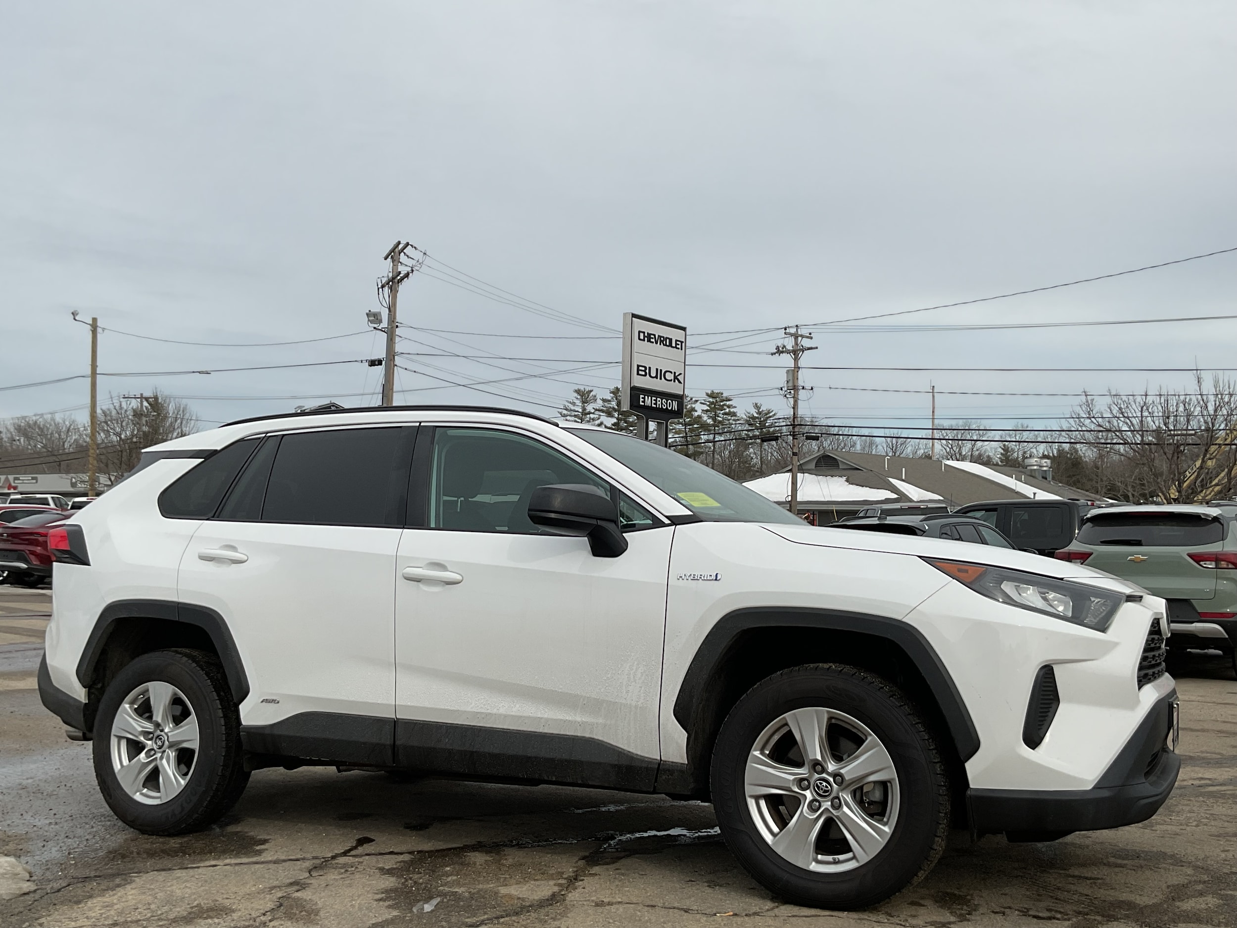 Used 2021 Toyota RAV4 LE with VIN 4T3L6RFV7MU015180 for sale in Auburn, ME