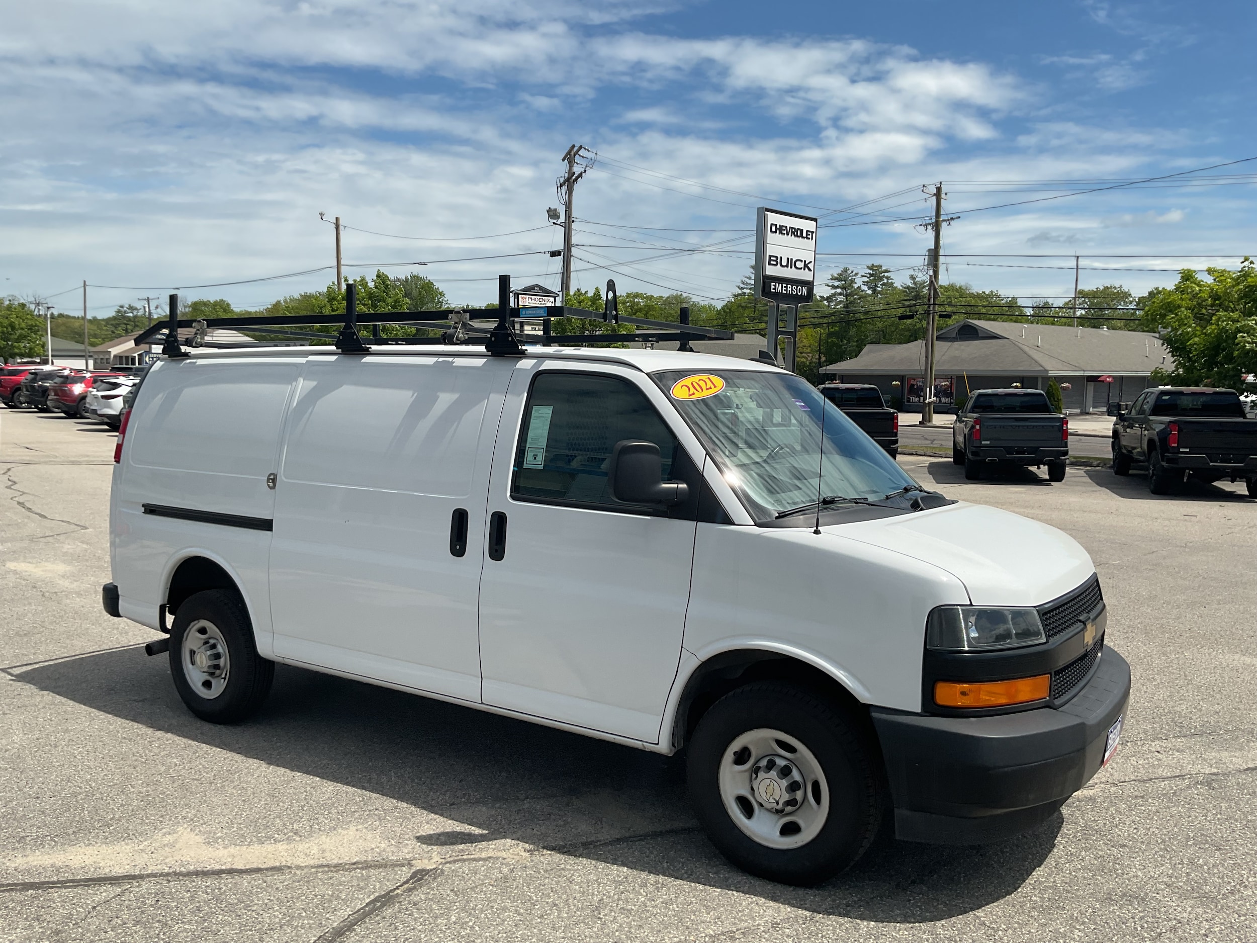 Used 2021 Chevrolet Express Cargo Work Van with VIN 1GCWGAFP8M1159767 for sale in Auburn, ME