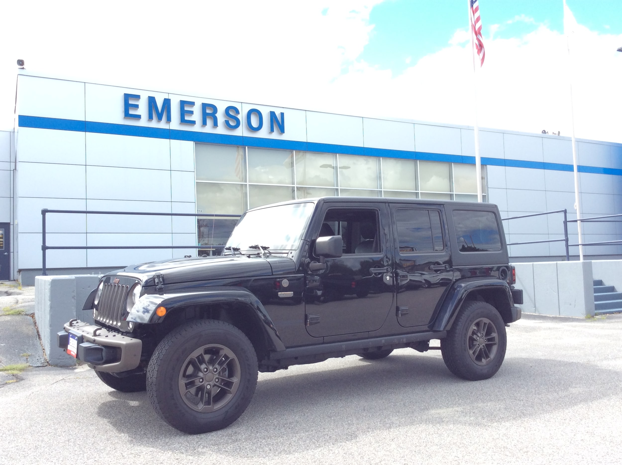 Used 2017 Jeep Wrangler Unlimited 75th Anniversary Edition with VIN 1C4HJWEG7HL532459 for sale in Auburn, ME