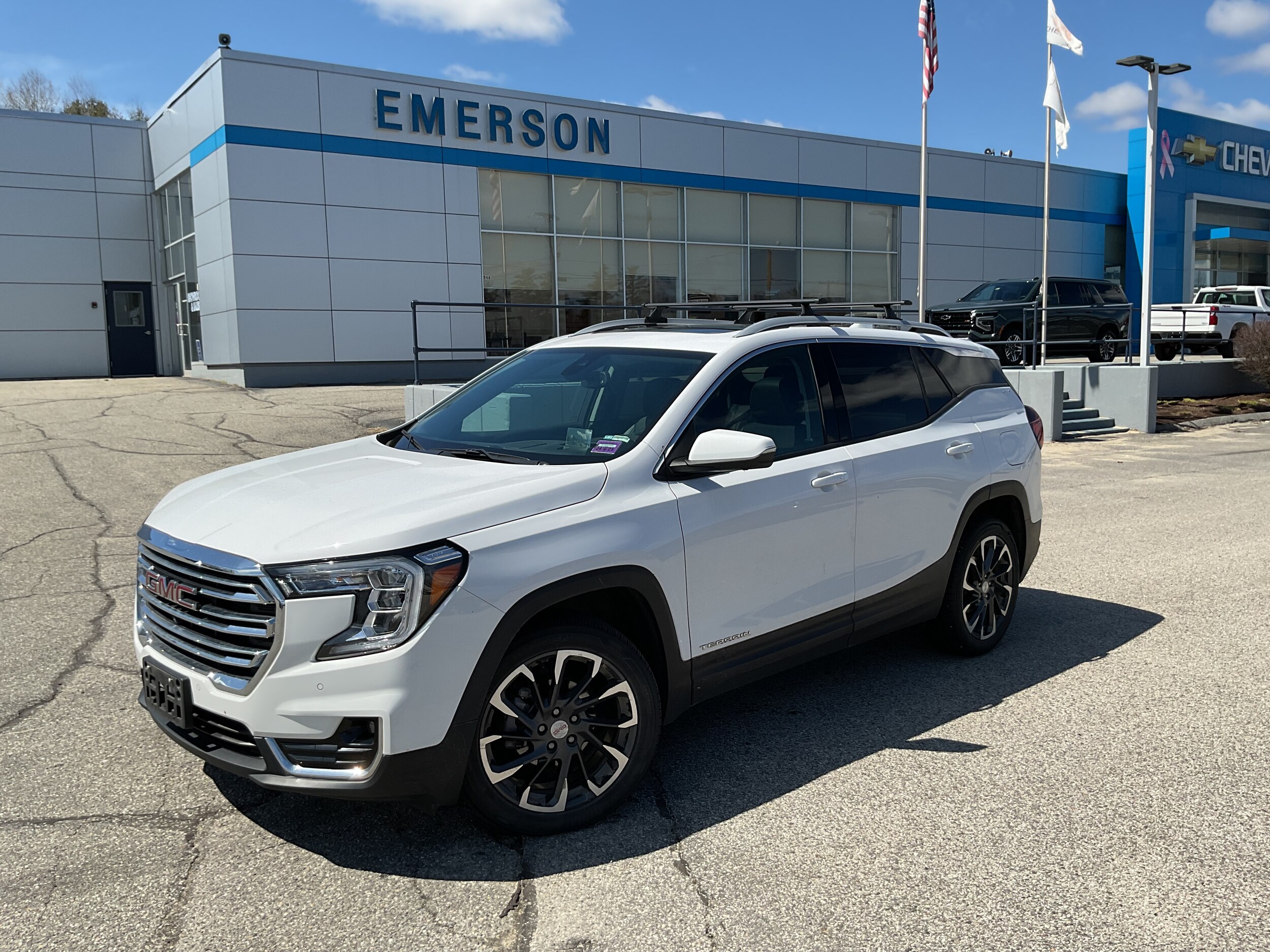 Certified 2022 GMC Terrain SLT with VIN 3GKALVEV1NL229685 for sale in Auburn, ME