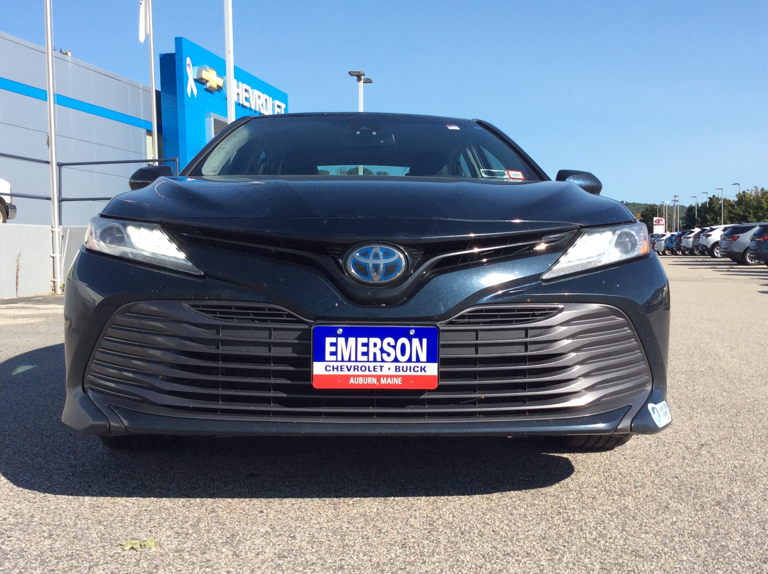 Used 2019 Toyota Camry XLE Hybrid with VIN 4T1B21HK8KU012676 for sale in Auburn, ME